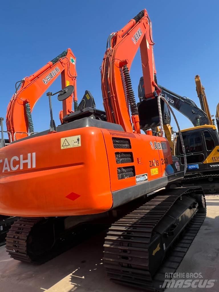 Hitachi ZX200 Rupsgraafmachines