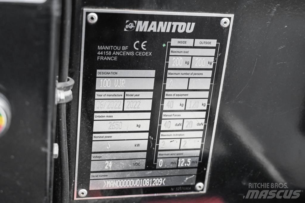 Manitou VJR 100 Knikarmhoogwerkers