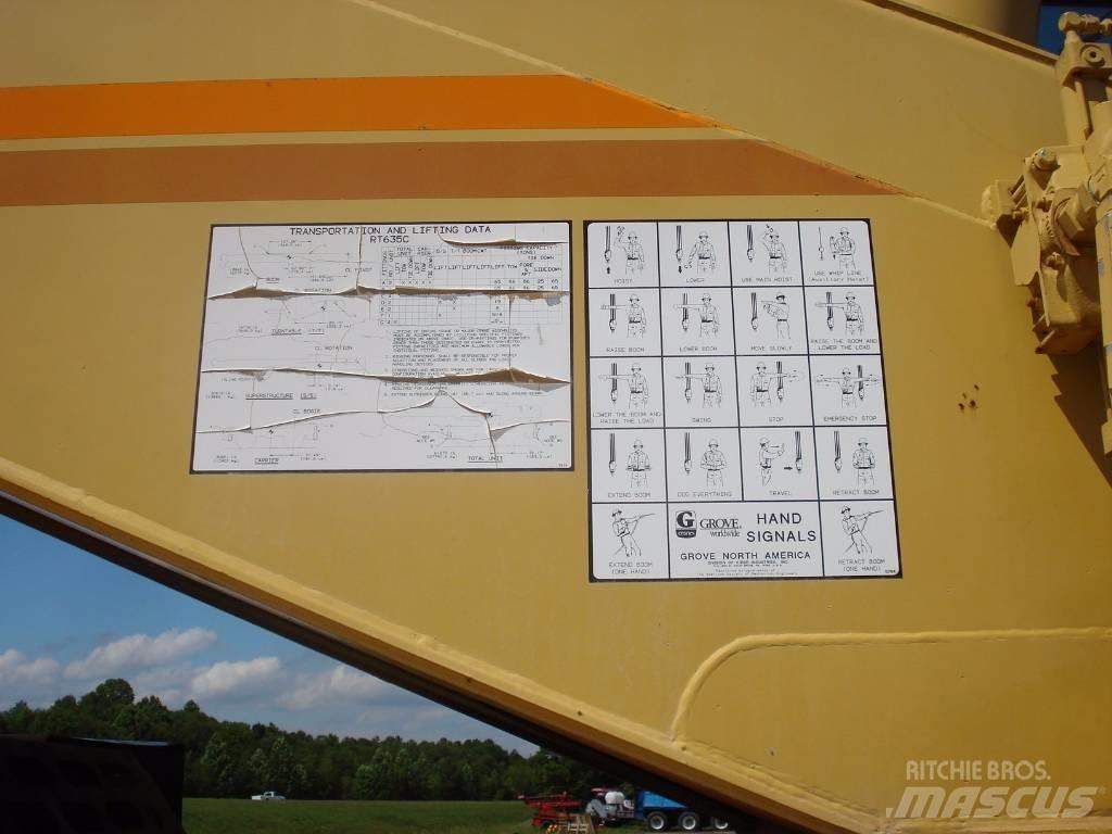 Grove RT 635 C Ruwterrein kranen