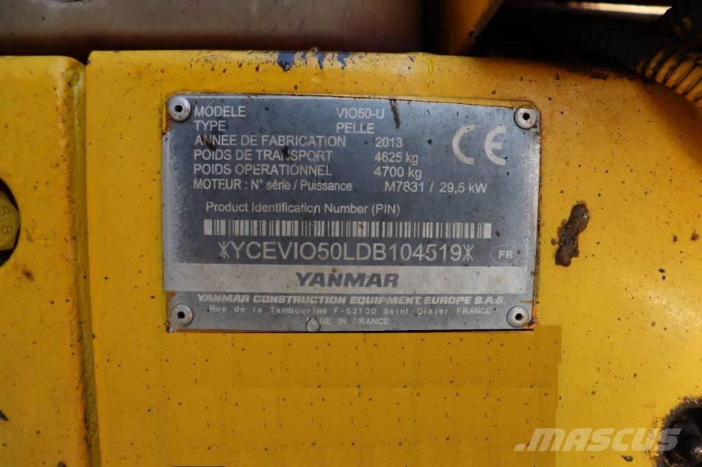 Yanmar Vio 50 U Minigraafmachines < 7t