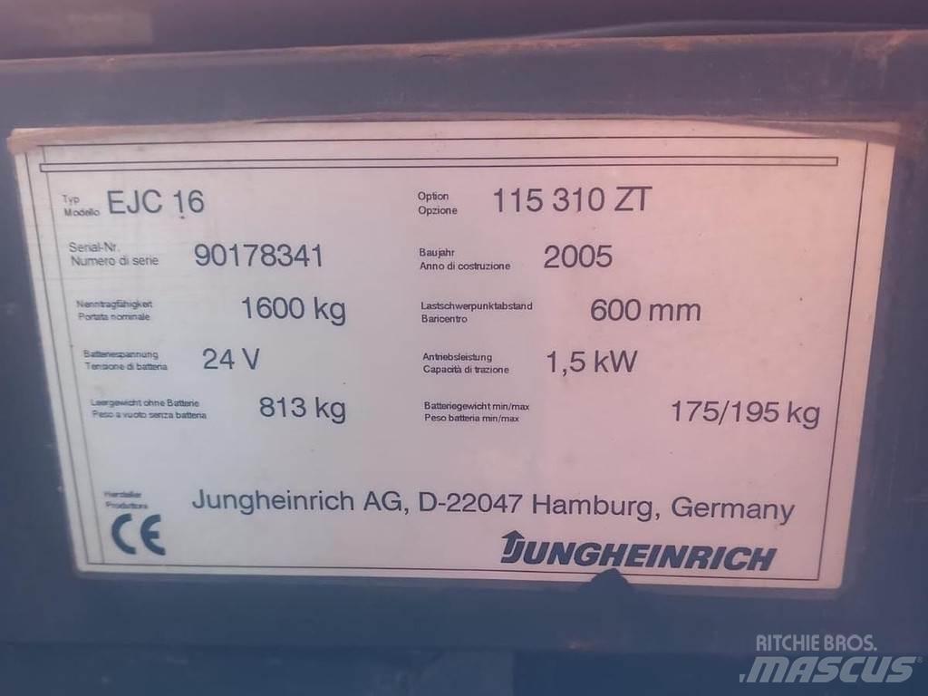 Jungheinrich ECJ16 Steekwagentje