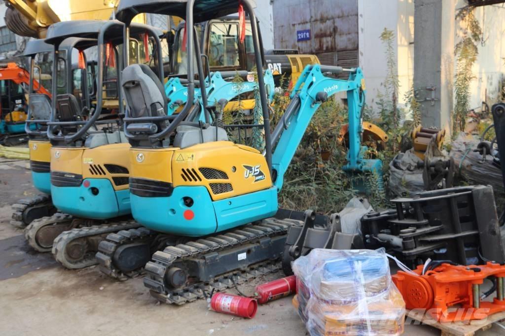 Kubota u 15 Minigraafmachines < 7t