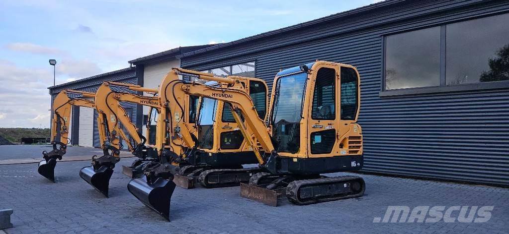Hyundai R16-9 Minigraafmachines < 7t