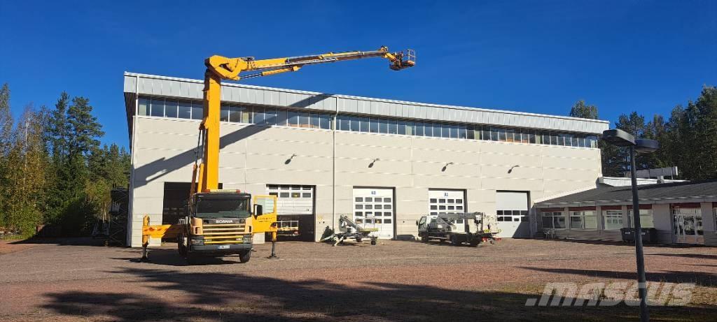 Scania P124 GB Auto hoogwerkers