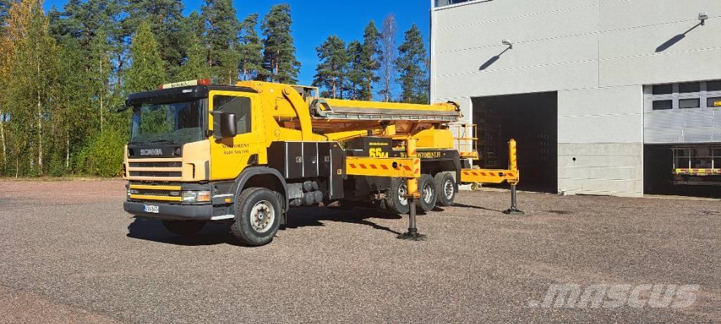 Scania P124 GB Auto hoogwerkers