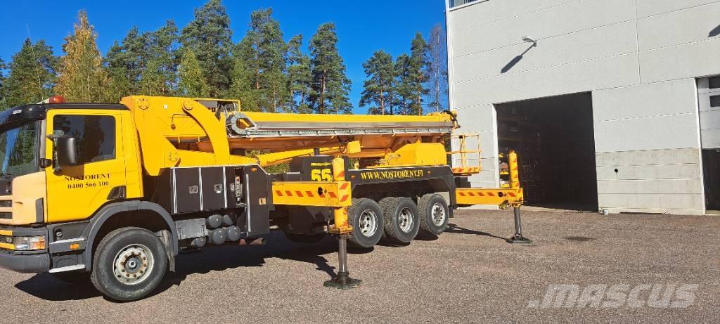 Scania P124 GB Auto hoogwerkers