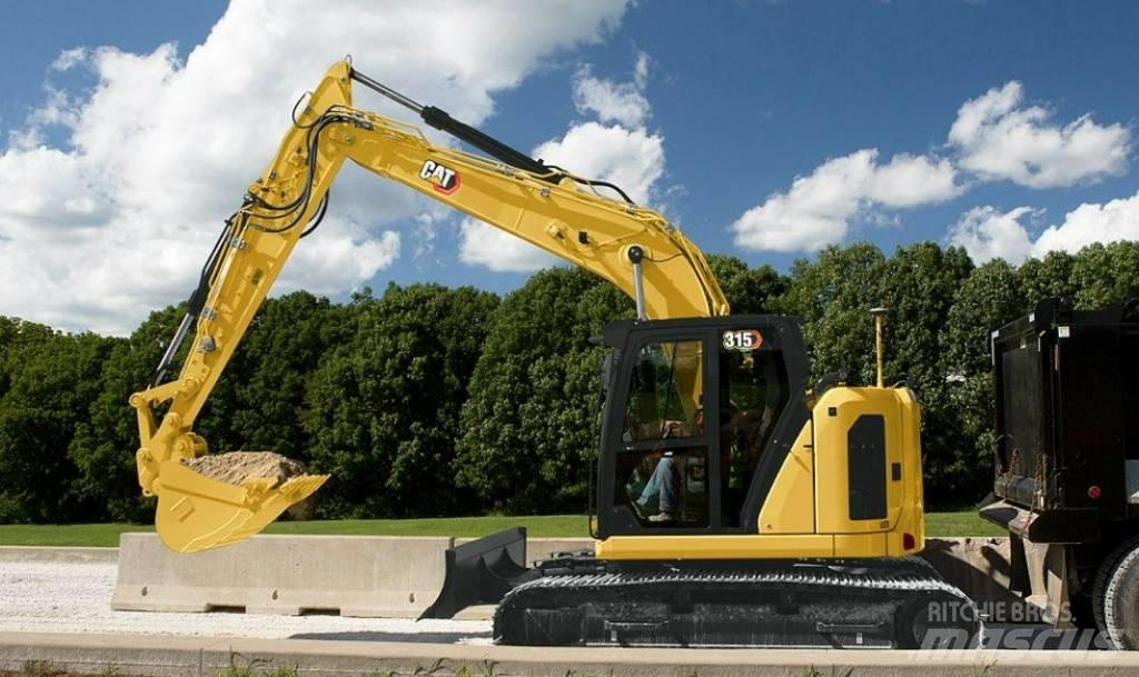 CAT 315 UTHYRES Rupsgraafmachines