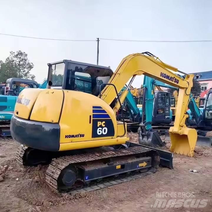 Komatsu PC60 Rupsgraafmachines