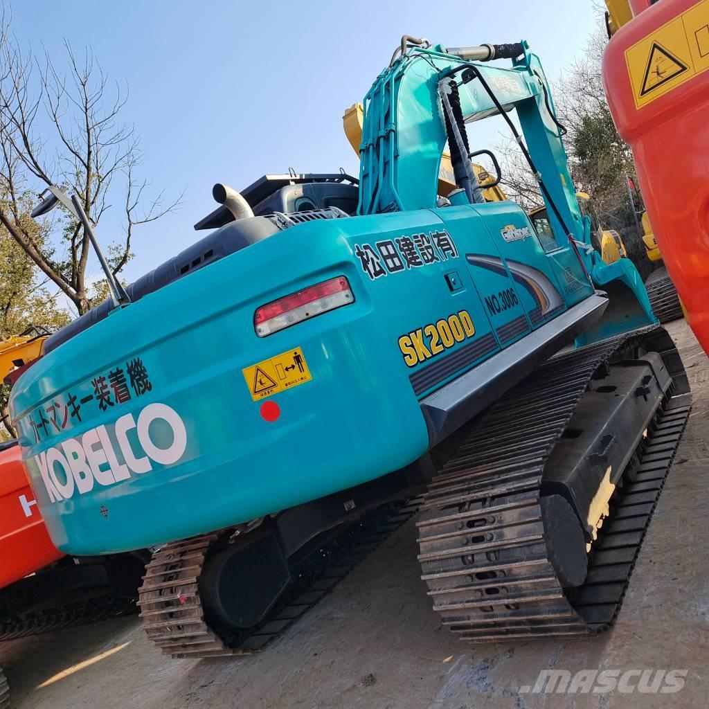 Kobelco SK 200 Rupsgraafmachines