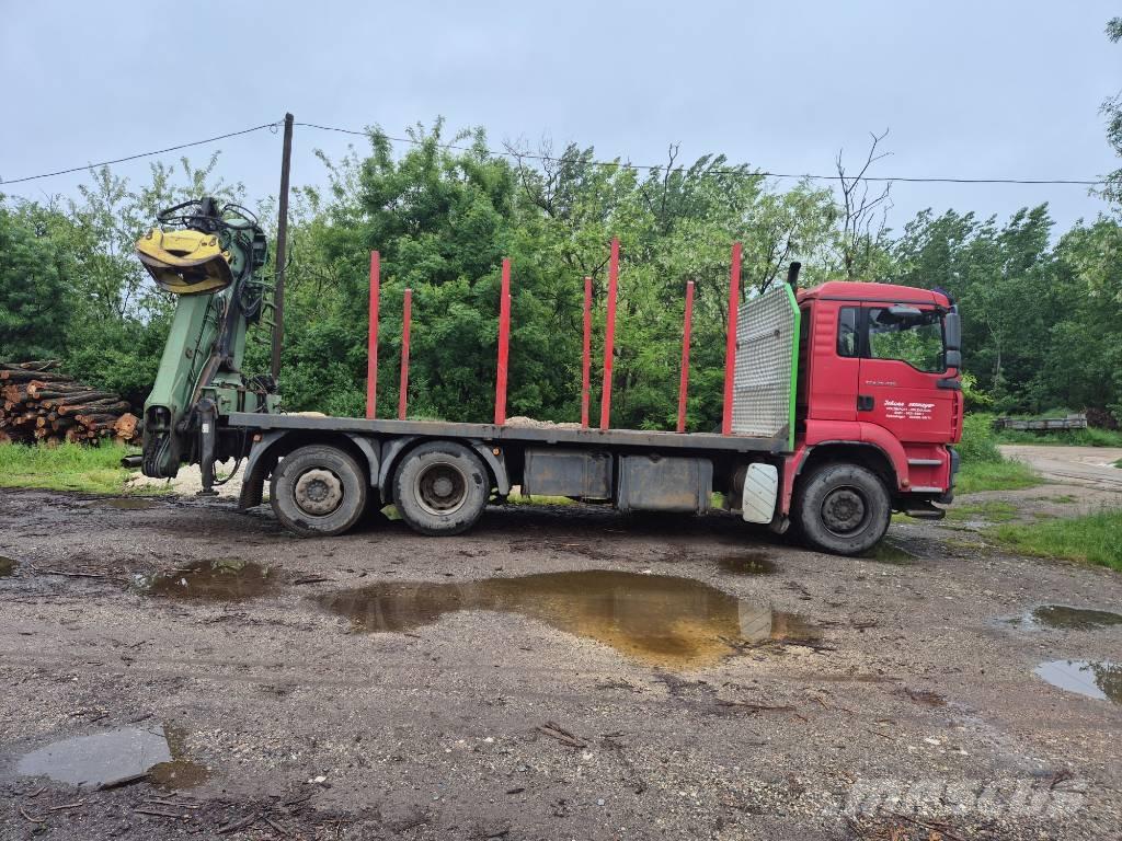 MAN TGA 26.430 Hout-Bakwagens