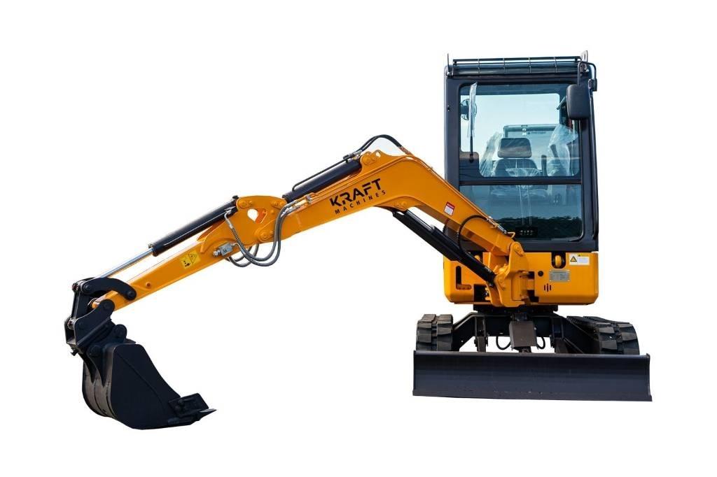 Kraft KE28 Minigraafmachines < 7t