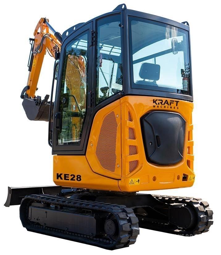 Kraft KE28 Minigraafmachines < 7t