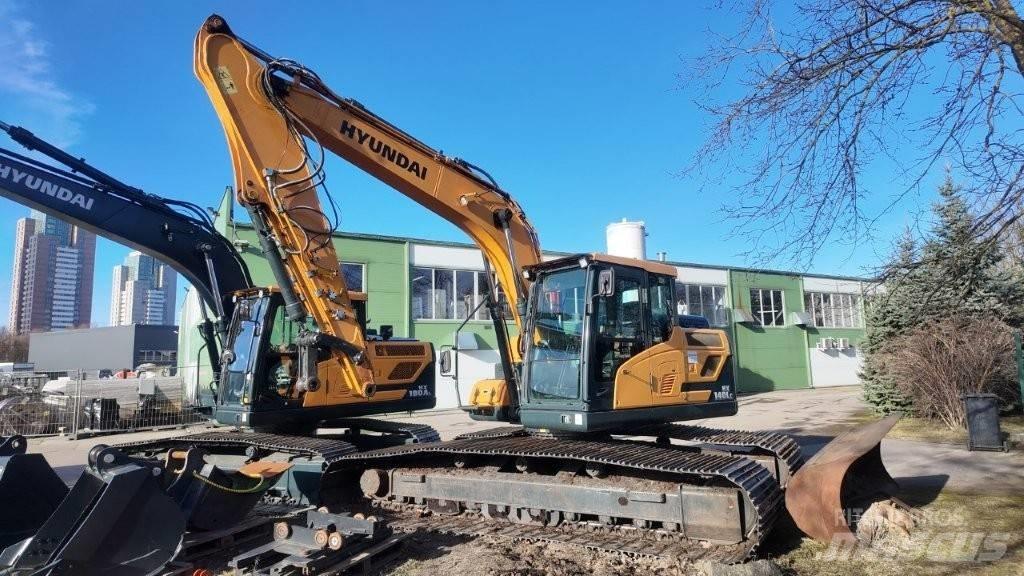 Hyundai HX140LC Rupsgraafmachines