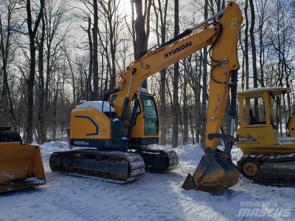 Hyundai HX 145 Rupsgraafmachines