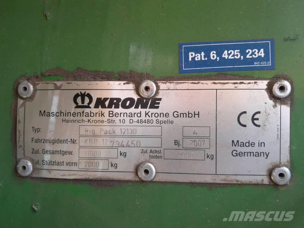 Krone Big Pack 12130 Vierkante balenpers