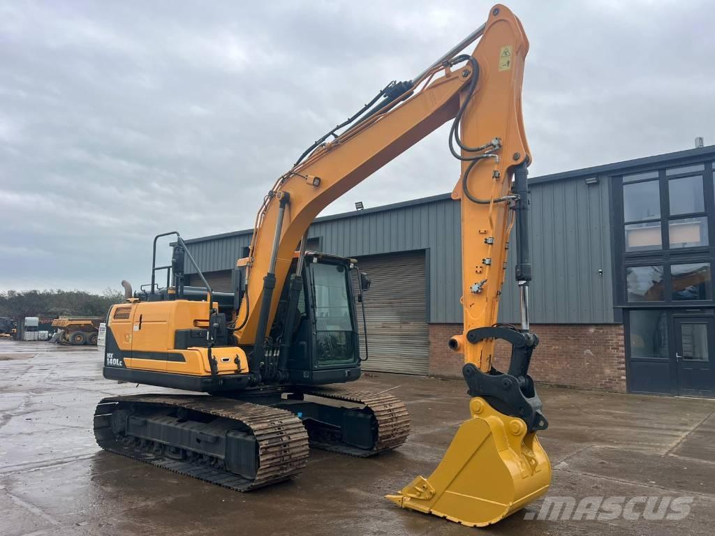 Hyundai HX 140 L Rupsgraafmachines