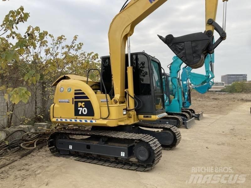 Komatsu PC 70-8 Rupsgraafmachines