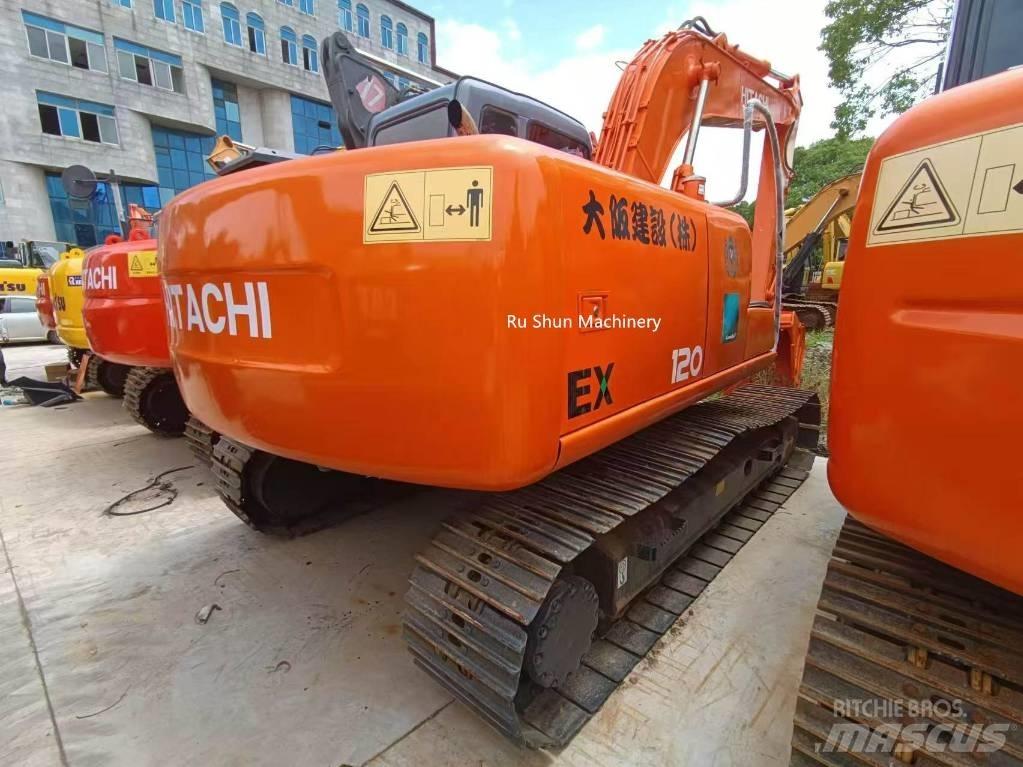 Hitachi EX 120 Rupsgraafmachines