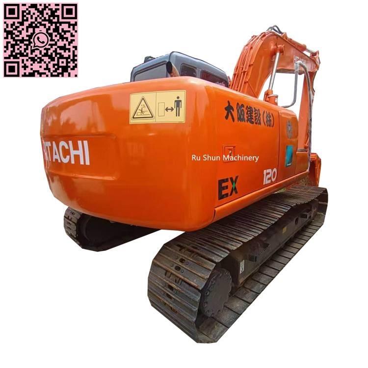 Hitachi EX 120 Rupsgraafmachines