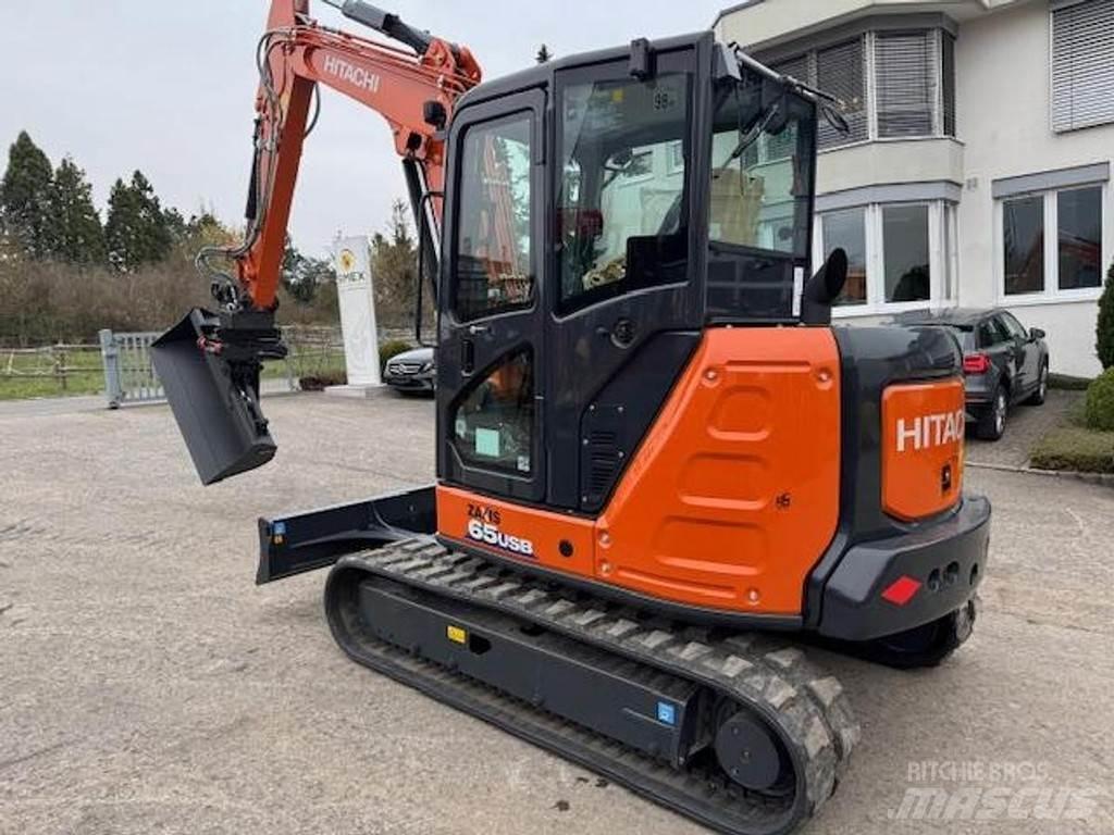 Hitachi ZX65 USB-6 Minigraafmachines < 7t