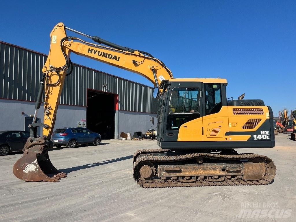 Hyundai HX140L Rupsgraafmachines
