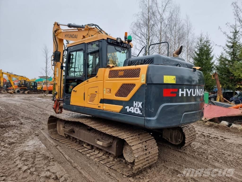 Hyundai HX 140 L Rupsgraafmachines
