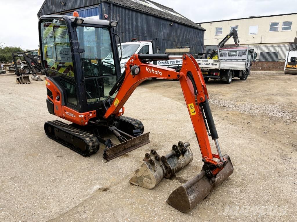 Kubota KX 018-4 Minigraafmachines < 7t