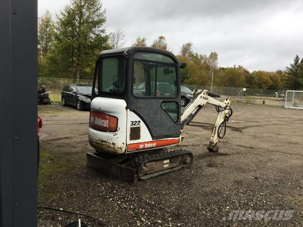 Bobcat 322 G Minigraafmachines < 7t
