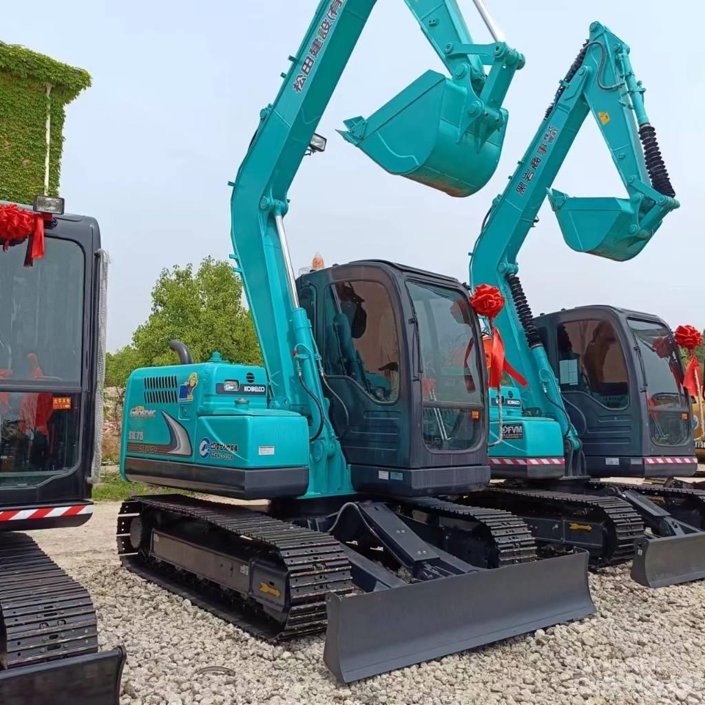 Kobelco SK 75 Rupsgraafmachines