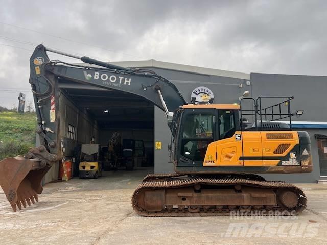 Hyundai hx220AL Rupsgraafmachines