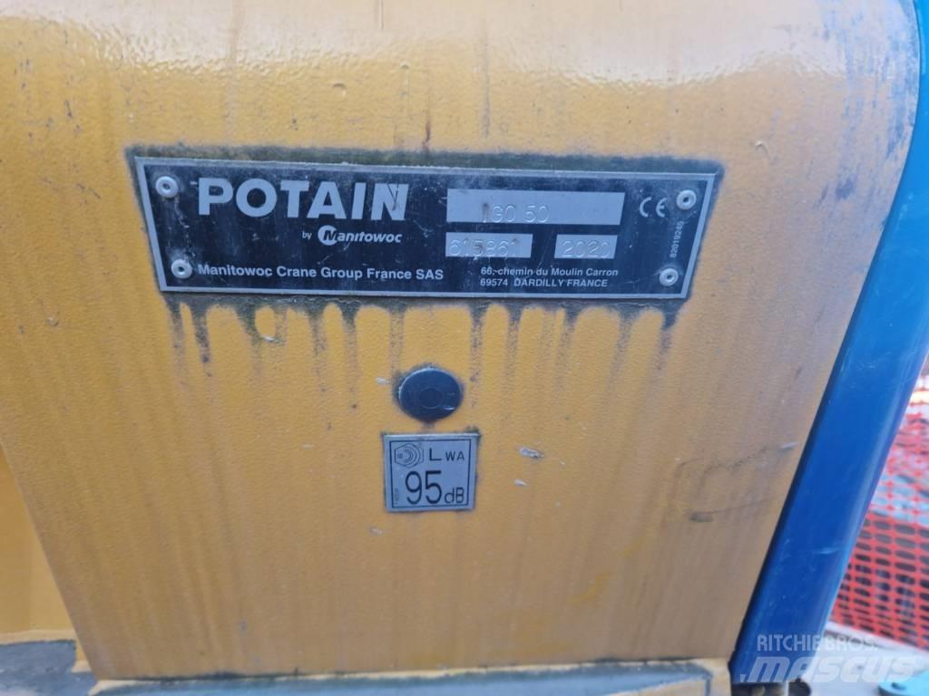 Potain IGO 50 Snelmontage kranen