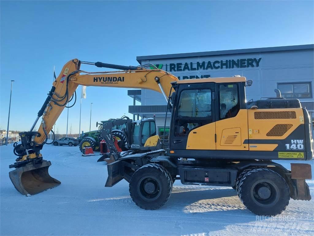 Hyundai HW140 Wielgraafmachines