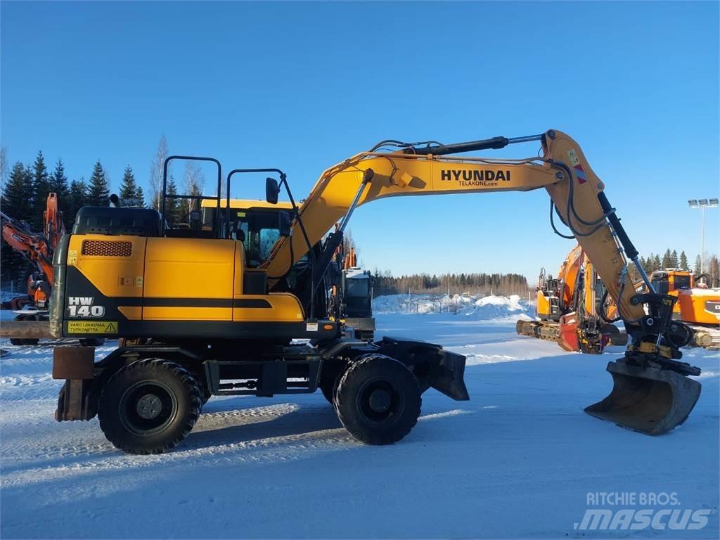 Hyundai HW140 Wielgraafmachines