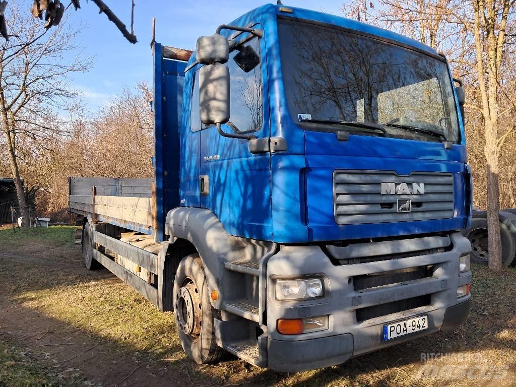 MAN 18.360 FLLC Platte bakwagens