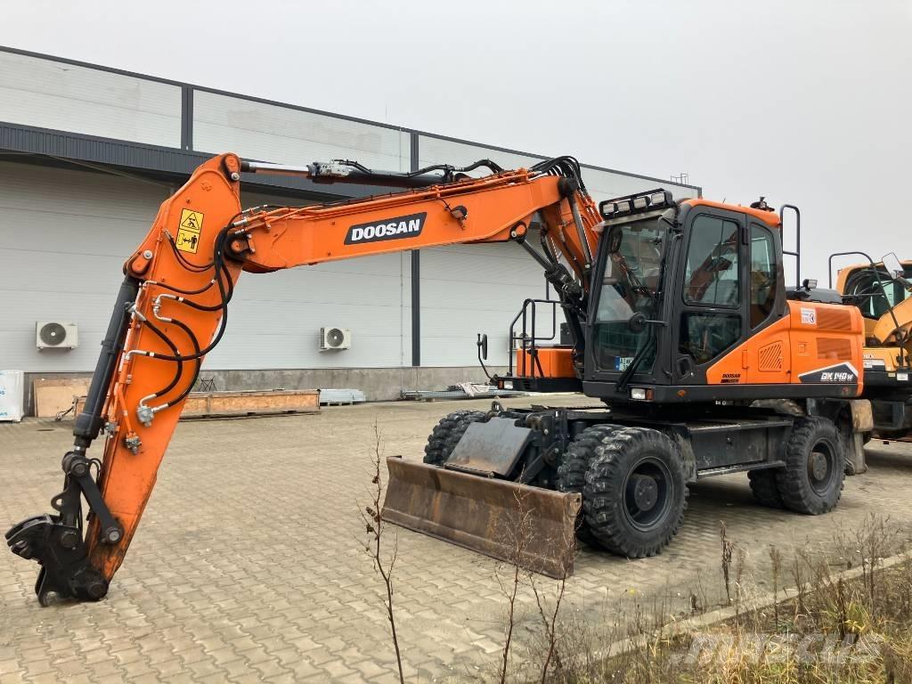 Doosan DX140W-7 Wielgraafmachines