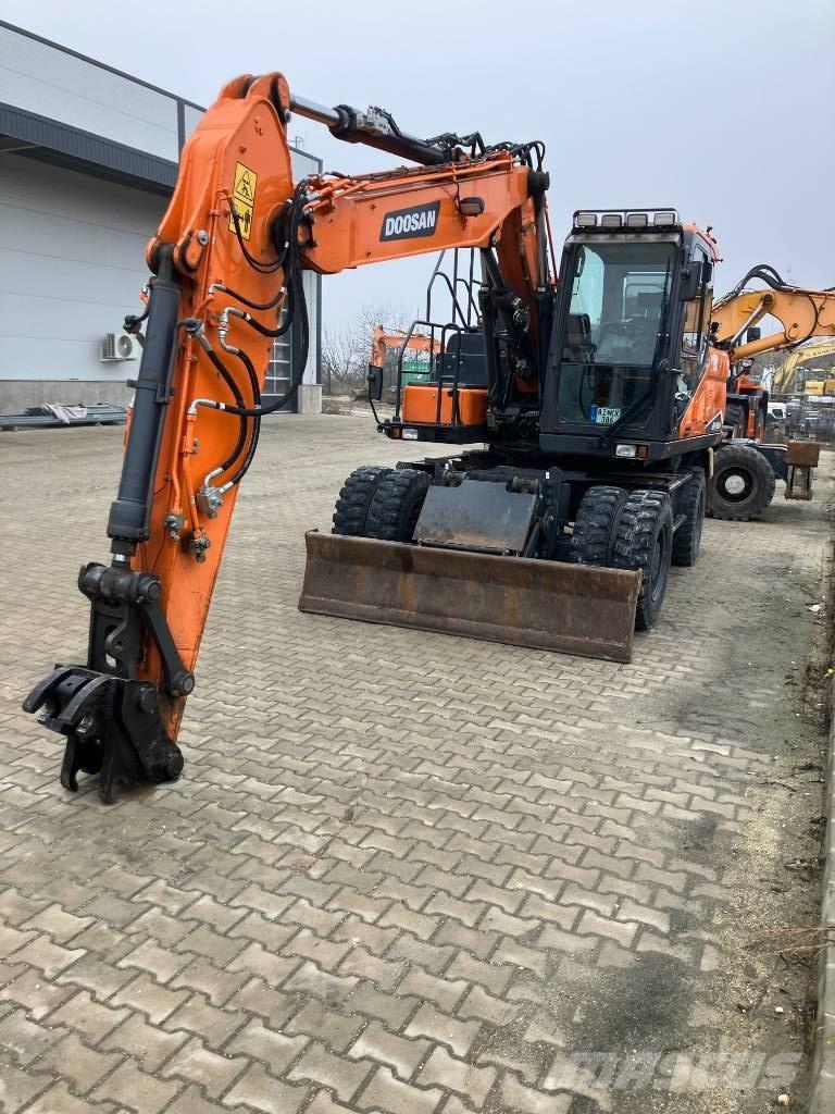 Doosan DX140W-7 Wielgraafmachines