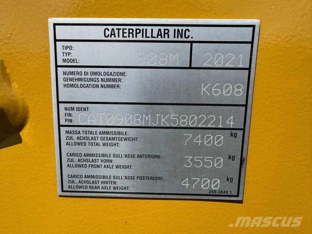 CAT 908M CE + EPA Wielladers