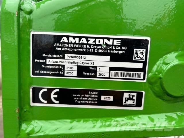 Amazone CAYROS XS Conventionele ploegen