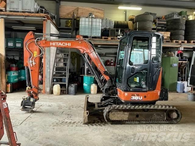 Hitachi ZX38U Minigraafmachines < 7t