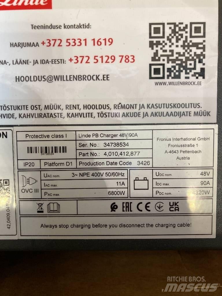Linde R14HD/1120 Reachtruck voor hoog niveau