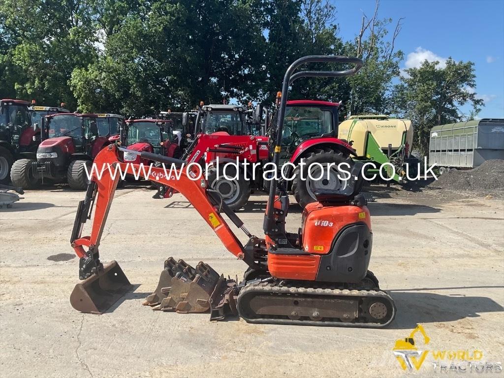 Kubota U 10-3 Minigraafmachines < 7t