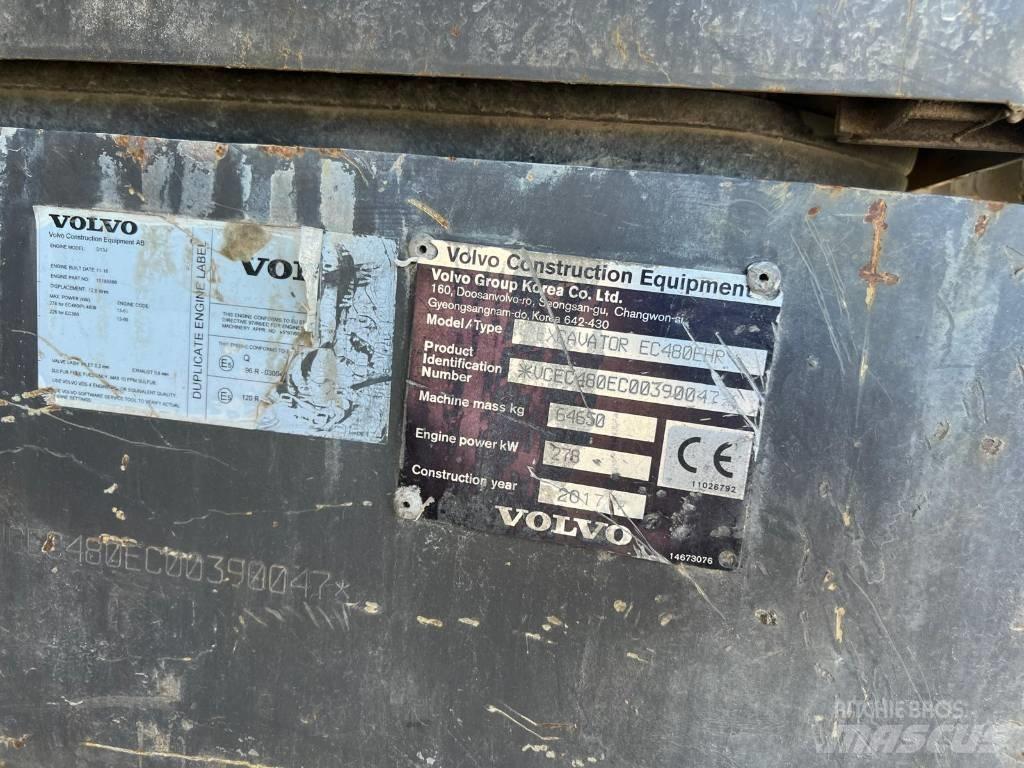 Volvo EC480EHR Sloopgraafmachines