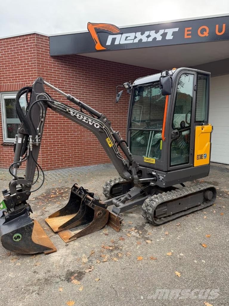 Volvo EC 18 E Minigraafmachines < 7t