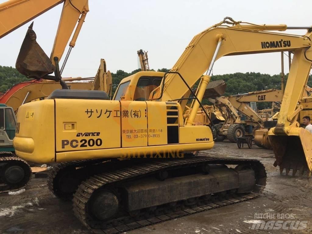 Komatsu PC 200 Rupsgraafmachines