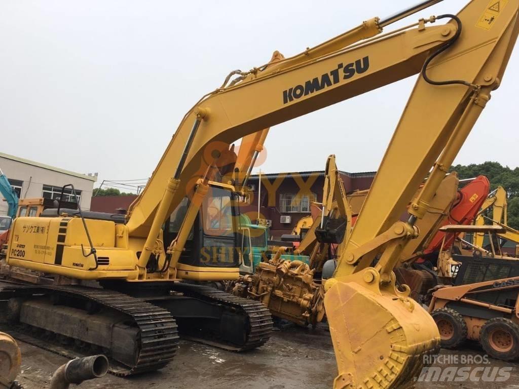 Komatsu PC 200 Rupsgraafmachines