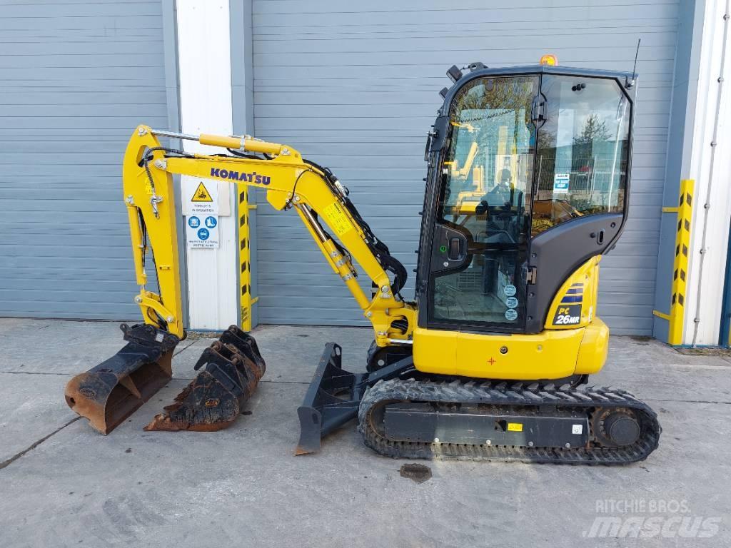 Komatsu PC26MR-5 Minigraafmachines < 7t