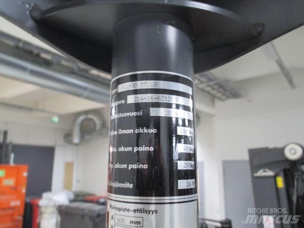 Linde L1600 ttfys Zelfrijdende stapelaars
