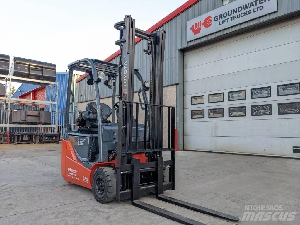 Toyota 8FBE15T Elektrische heftrucks
