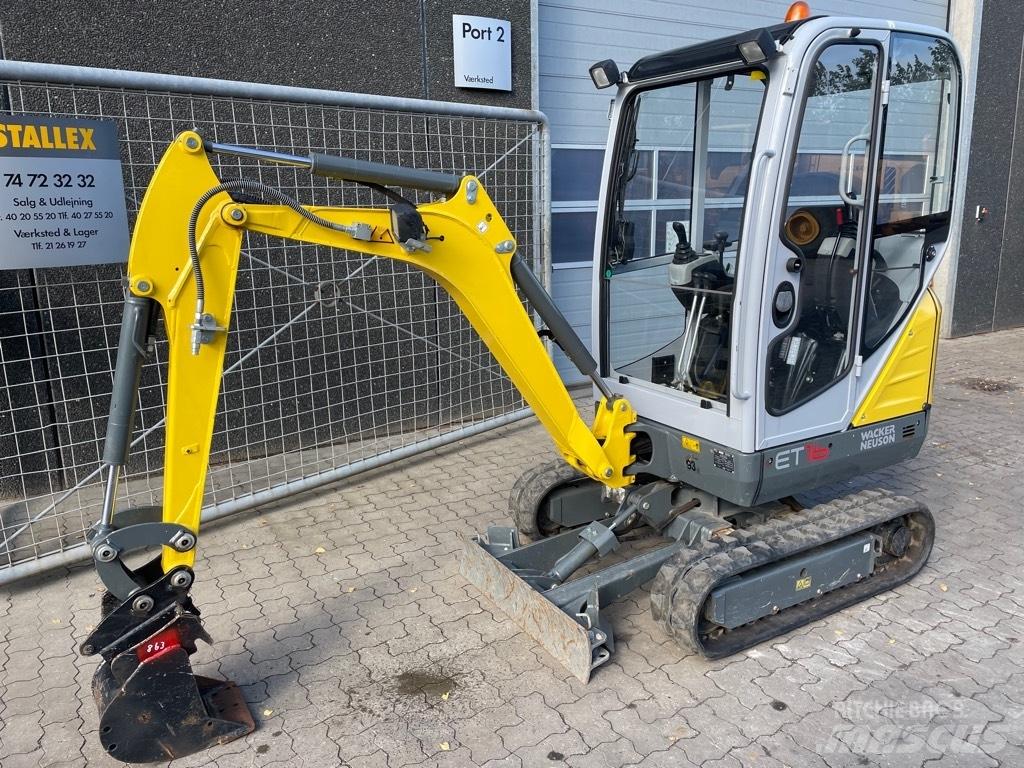 Wacker Neuson ET16 Minigraafmachines < 7t
