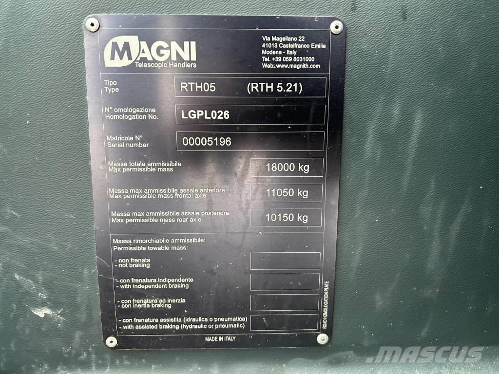 Magni RTH 5.21 Verreikers